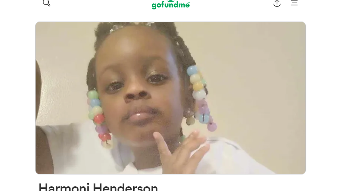 Three-year-old Harmoni Henderson died from blunt force trauma, officials said. Her babysitter, Iesha Harris was charged with murder.