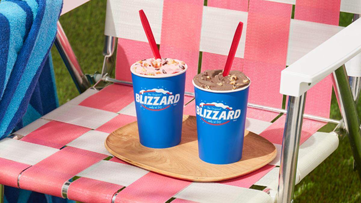 Dairy Queen’s summer Blizzard Treats menu includes two new flavors.