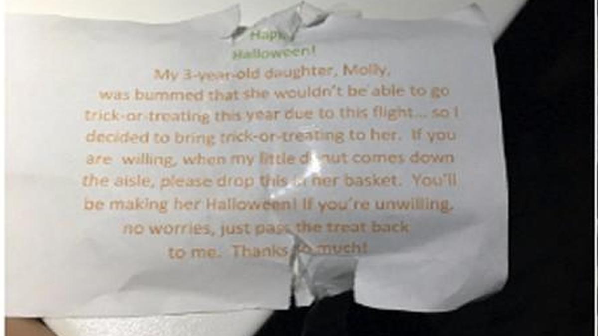 This tweet showed the world what one dad did to save Halloween for his 3-year-old daughter.