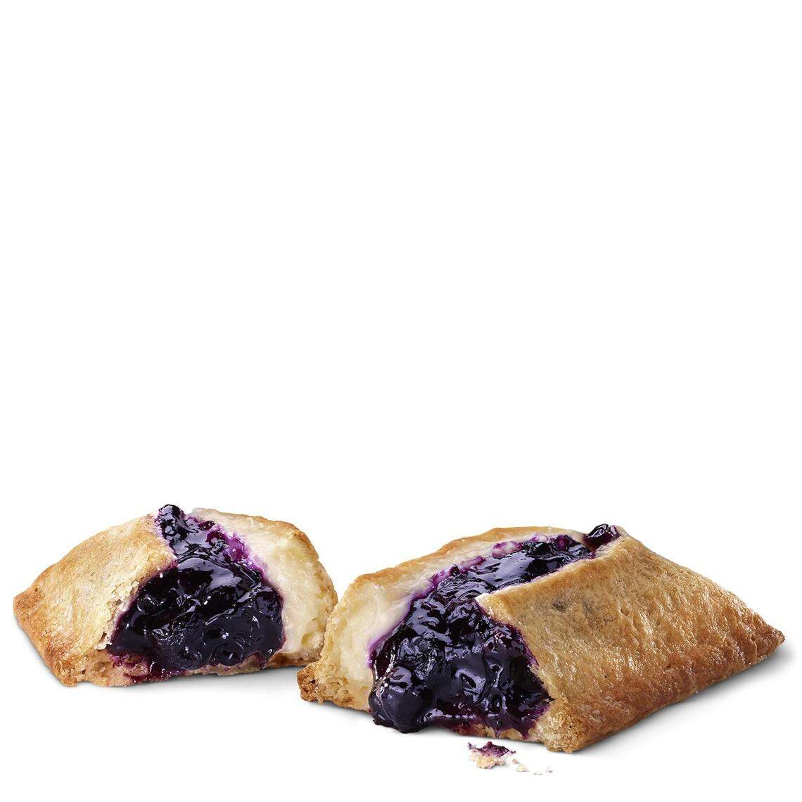 McDonald’s blueberry and creme pie is available for a limited time, while supplies last, the fast-food giant said.