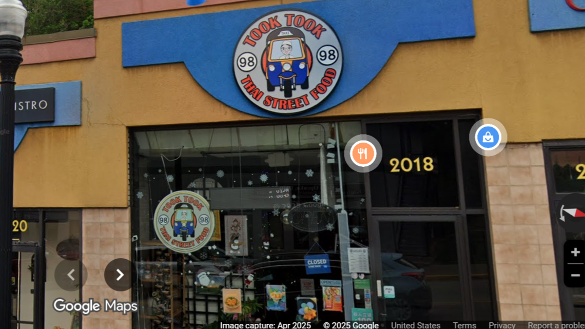 Took Took 98 in Pittsburgh was ordered to close after an inspection revealed rodent droppings throughout the building, officials say.