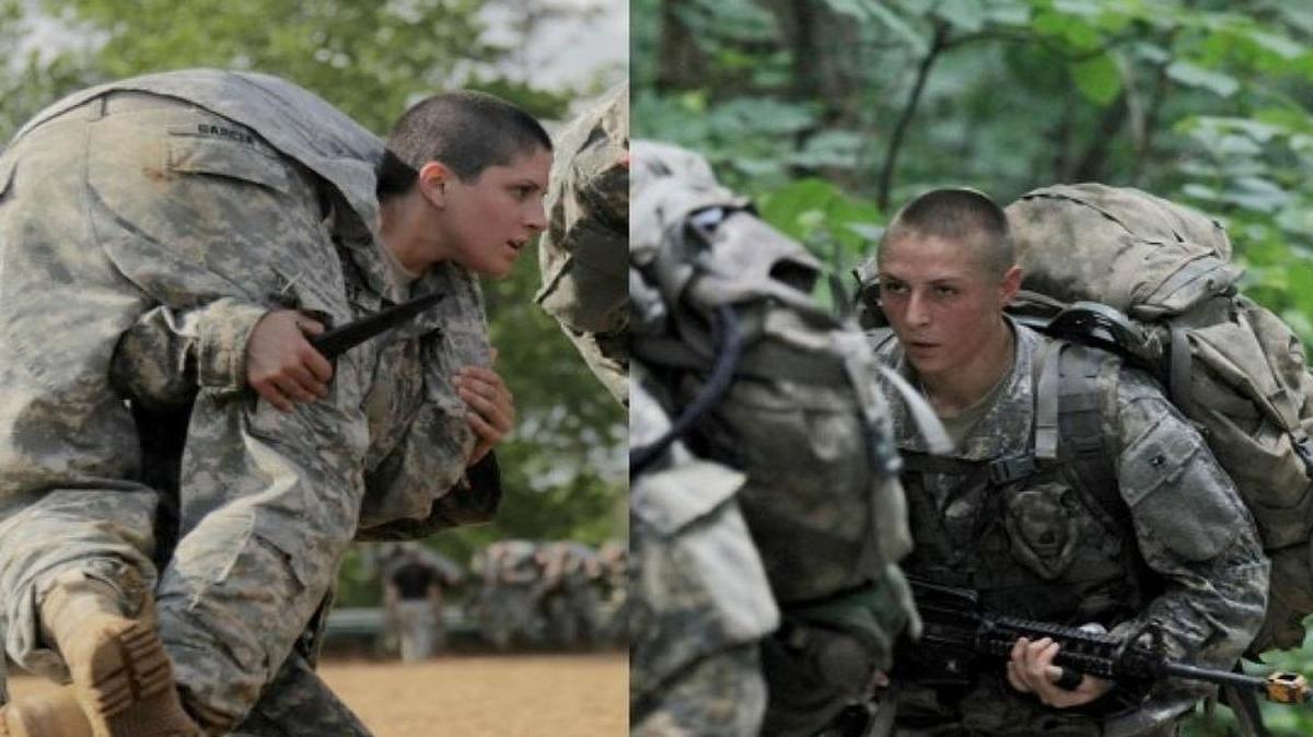 
Capt. Kristen Griest, left and 1st Lt. Shaye Haver
