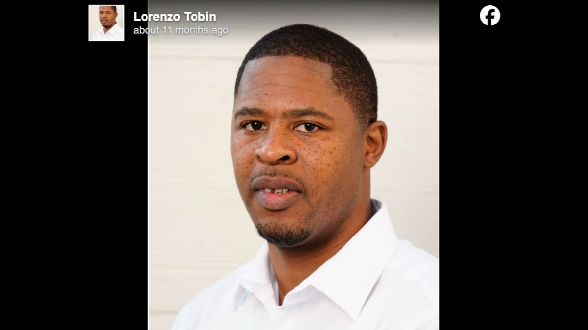The body of Lorenzo Tobin, 40, was found in Lake Michigan after he went under water when a party boat capsized.