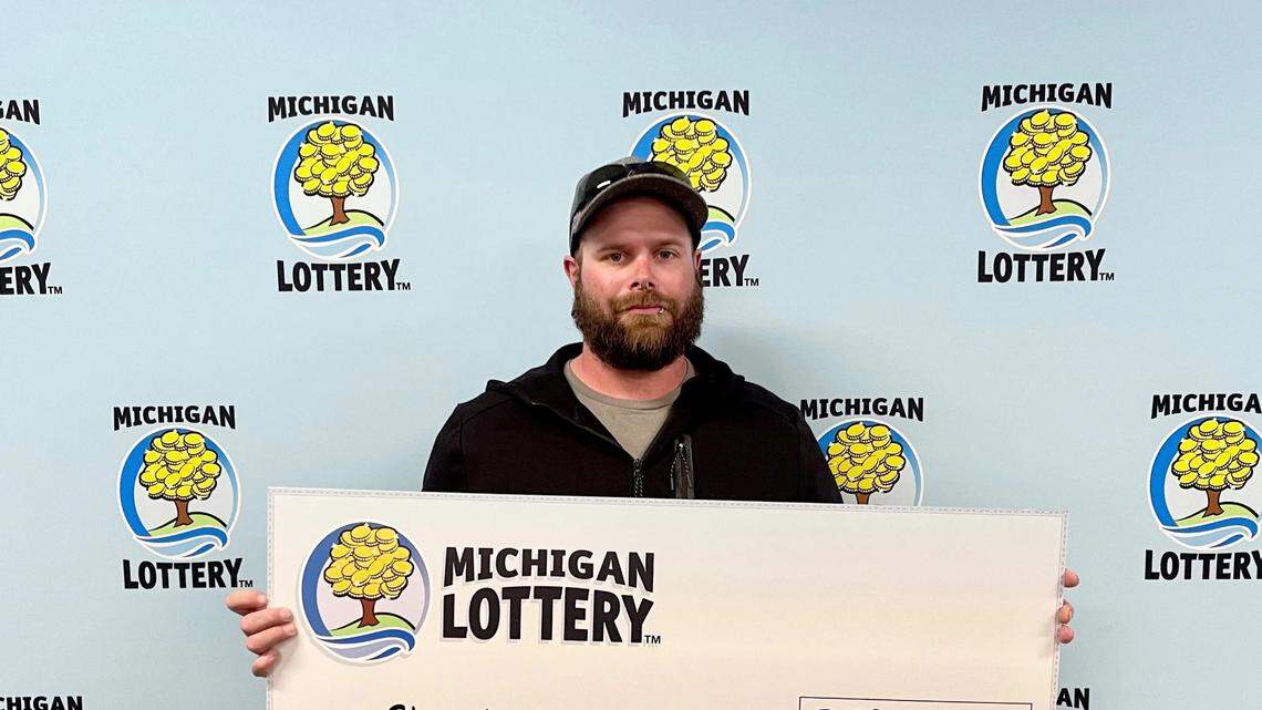 A Michigan man was randomly chosen as a second-chance jackpot winner, and he’s still having a hard time believing his luck.