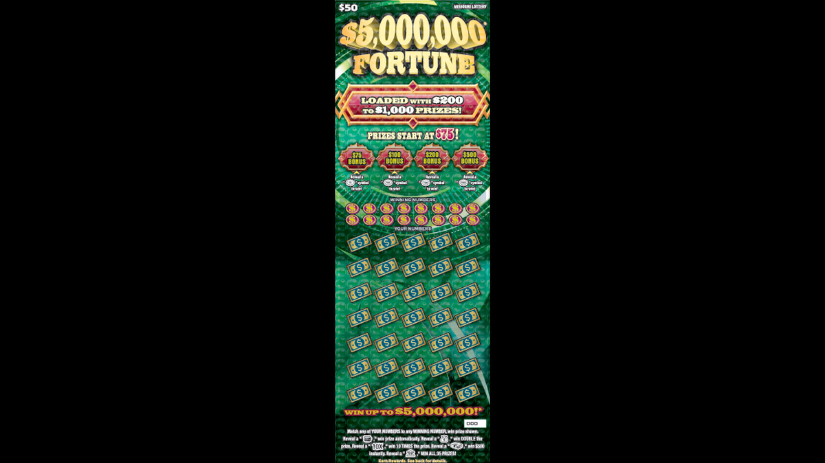 A lottery player kept winning “bigger and bigger” prizes in a “$5,000,000 Fortune” game, so he had his wife double-check he was reading it right, officials said.