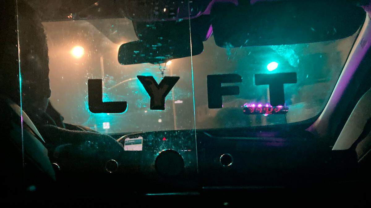 Police in Nebraska and Iowa are working together after a Lyft driver said he was kidnapped at gunpoint and forced to drive across states.