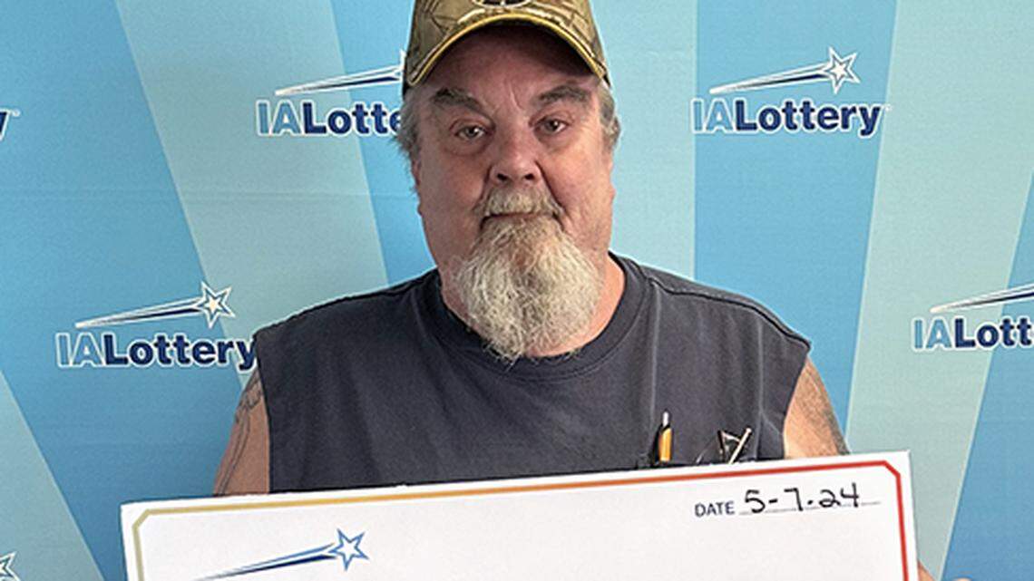 Jonathan Rasler won a $50,000 prize playing the Monopoly 20X game from the Iowa Lottery.