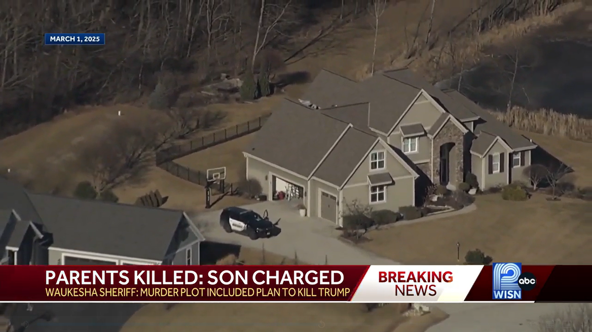 A Wisconsin teen is accused of killing his mother and stepfather in attempt to carry out a plot to assassinate President Donald Trump, officials said.