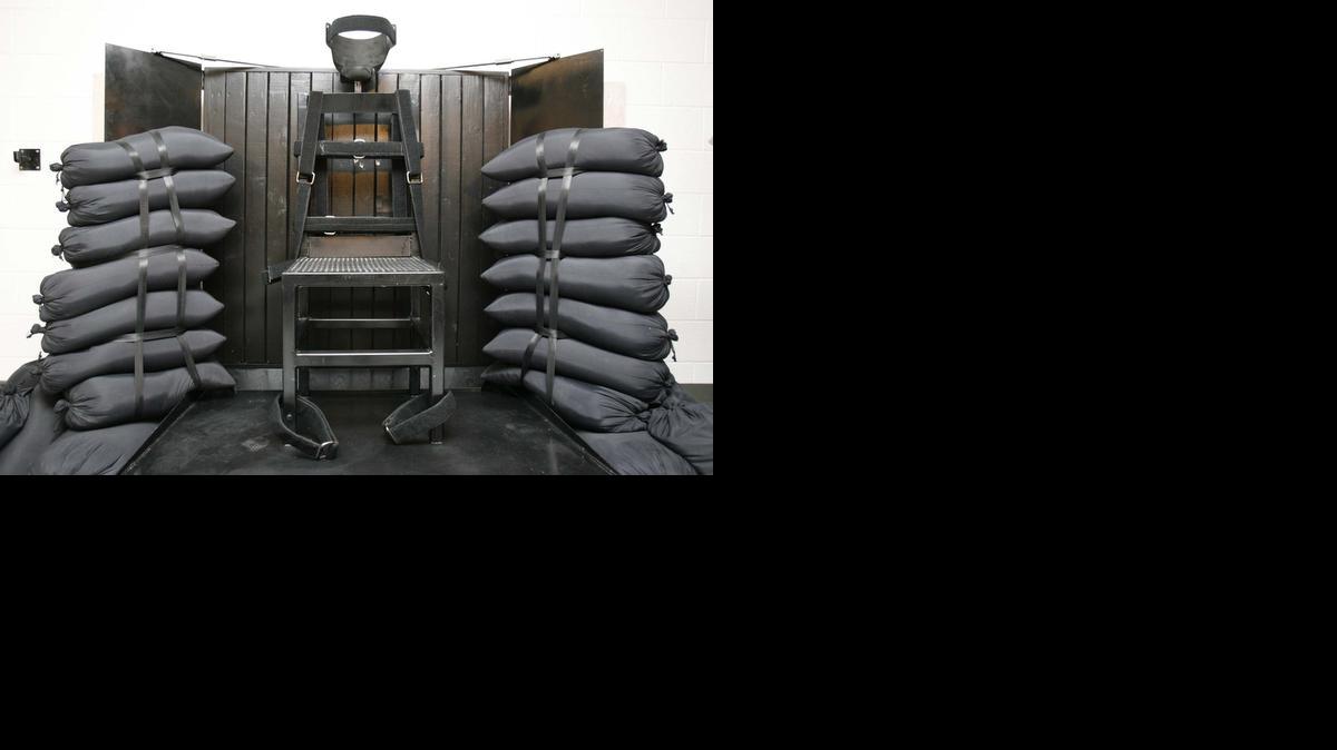 
The firing squad execution chamber at the Utah State Prison in Draper, Utah
