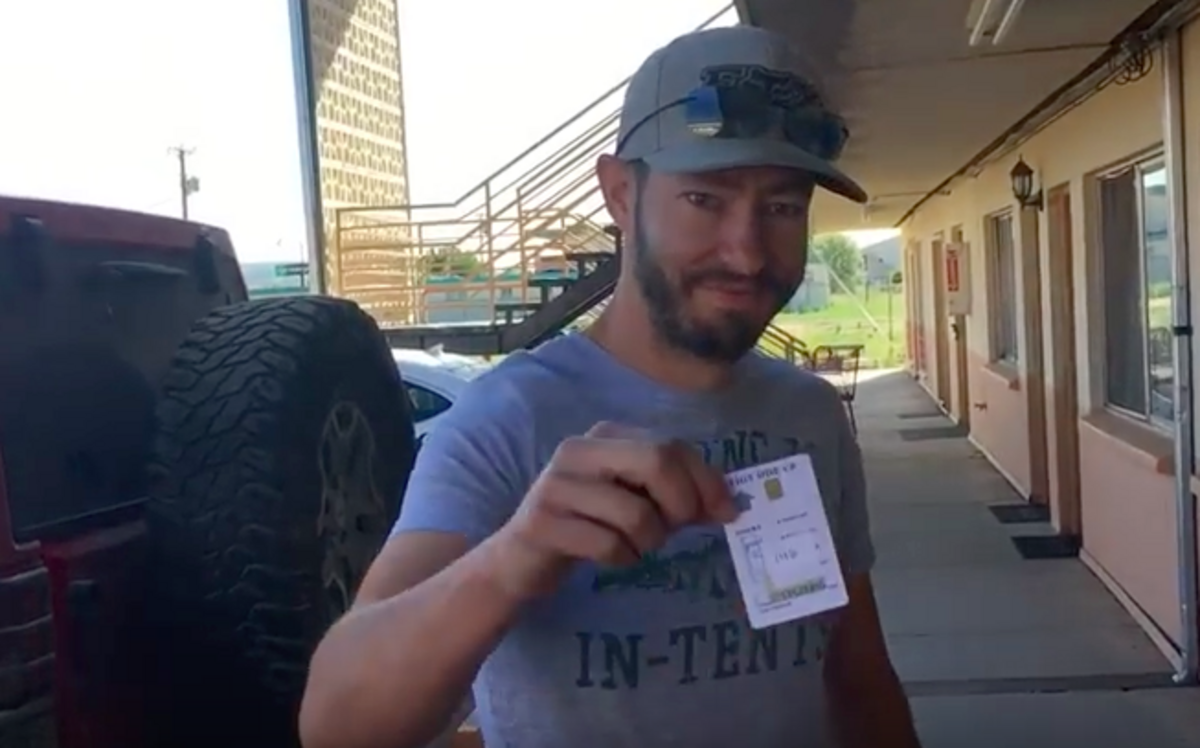 Two men who recently stayed at a Rodeway Inn in New Mexico discovered their key could unlock every room.