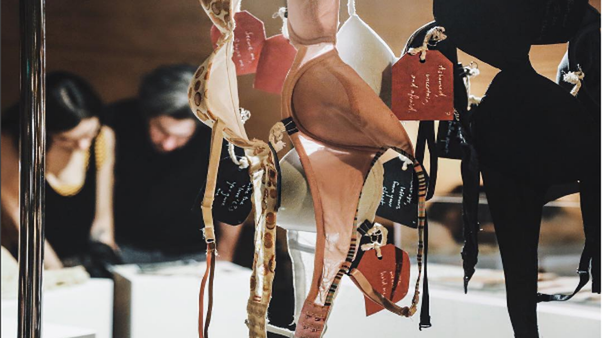 Bras are just some of the items the public contributed to the new Museum of Broken Relationships in Hollywood.