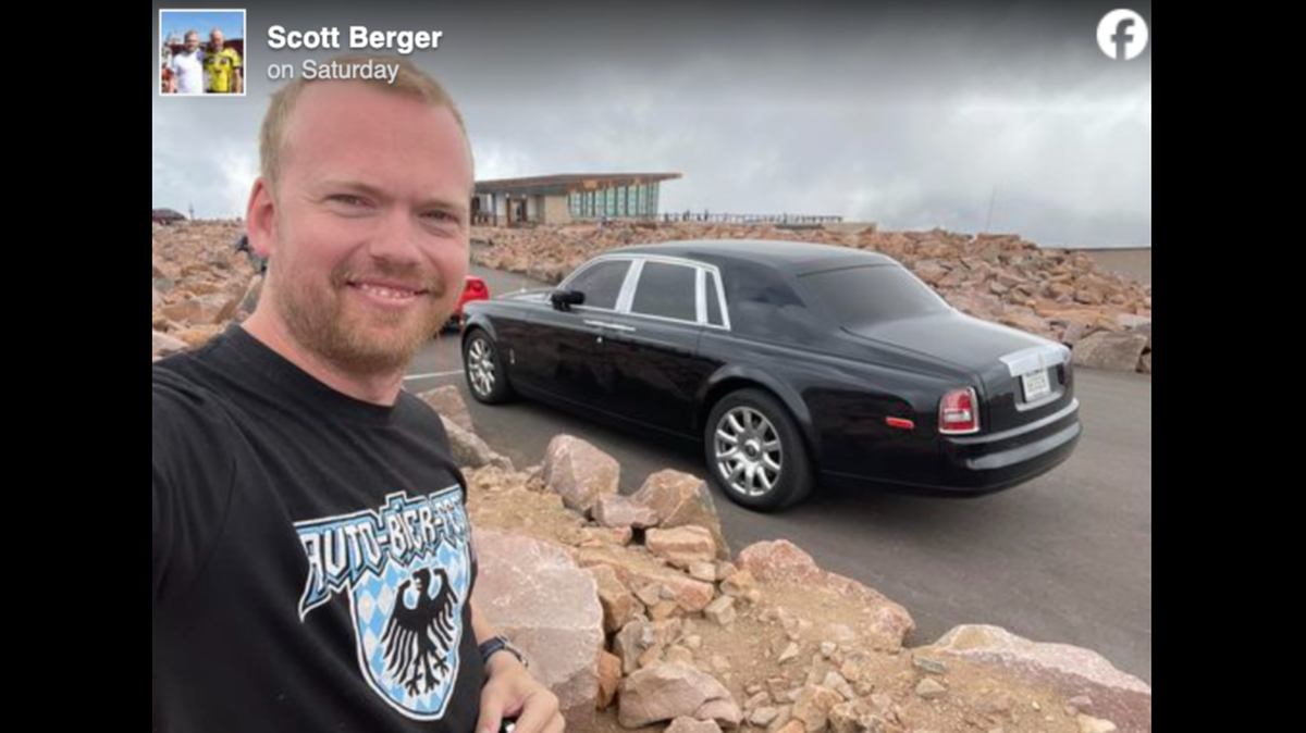 Erik Berger, 33, was found shot and stabbed in an auto garage, Minnesota police say.
