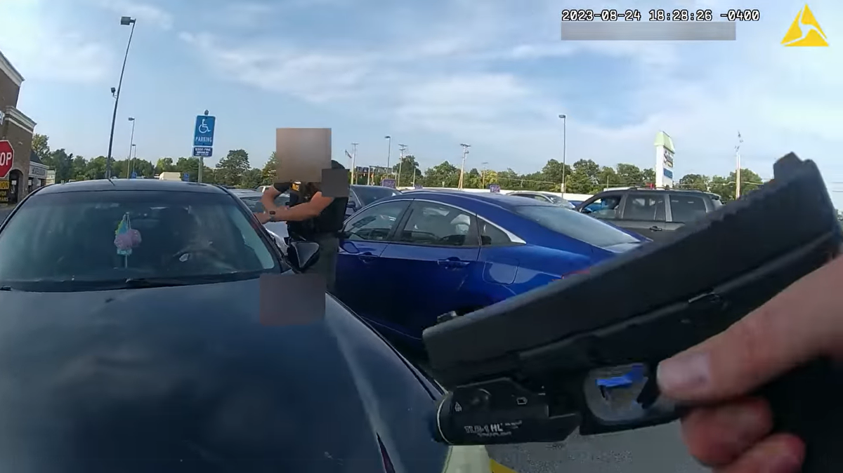 Police body camera footage shows the fatal officer-involved shooting of Ta’Kiya Young.