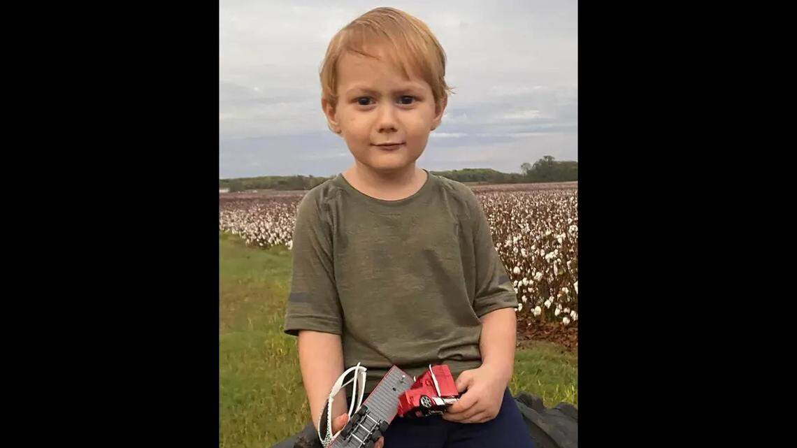 Blu Rolland was killed in December 2022. He was drowned, then buried underneath a floorboard, officials said.