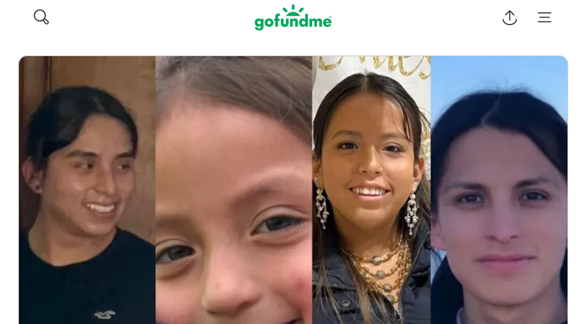 Siblings Daniel, Fabian, Lilian and Daniela Gonzalez were killed in a head-on collision in Wisconsin.