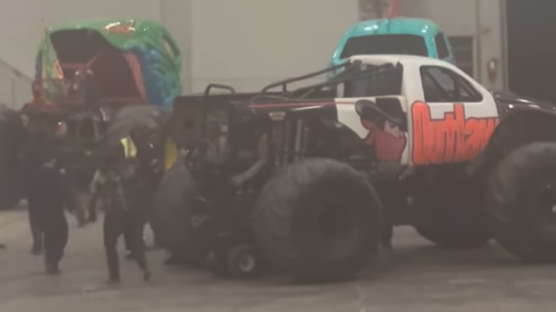 A man was run over during the Monster Truck Wars event in Marion County, Ohio, cops say.