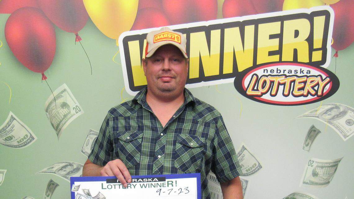 Ryan Voss won $250,000 playing Nebraska Pick 5 from the Nebraska Lottery