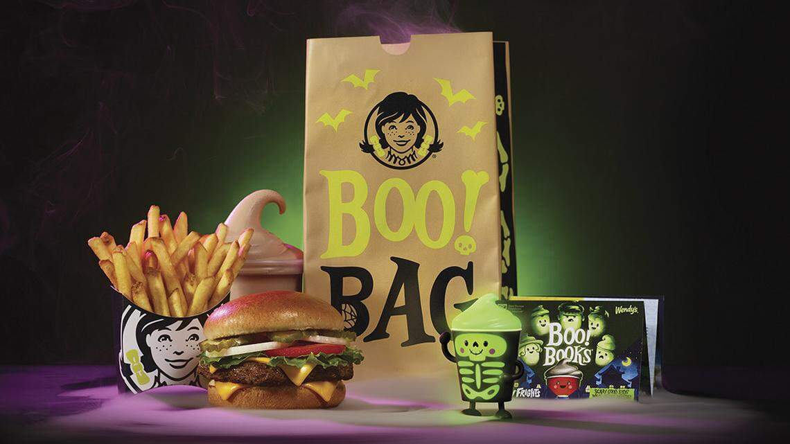 Wendy’s limited-edition Boo! Bags meal features an exclusive Frosty® figure and other treats.