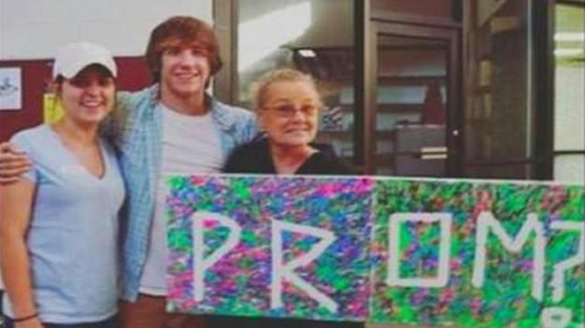 Bryce Maine came up with a sweet little plan to take his 69-year-old grandma to prom because she didn’t get to go to her own.