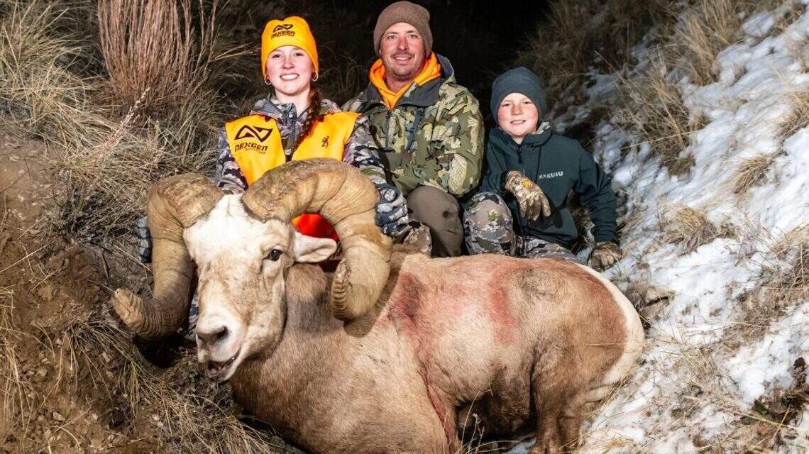 Massive bighorn sheep harvested by Nebraska teen in ‘once-in-a-multi-lifetime hunt’