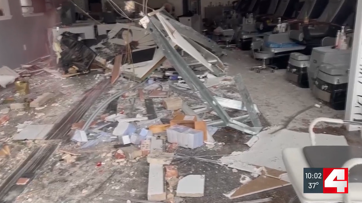 A woman crashed her SUV into a nail salon, killing a woman who was inside, police say.