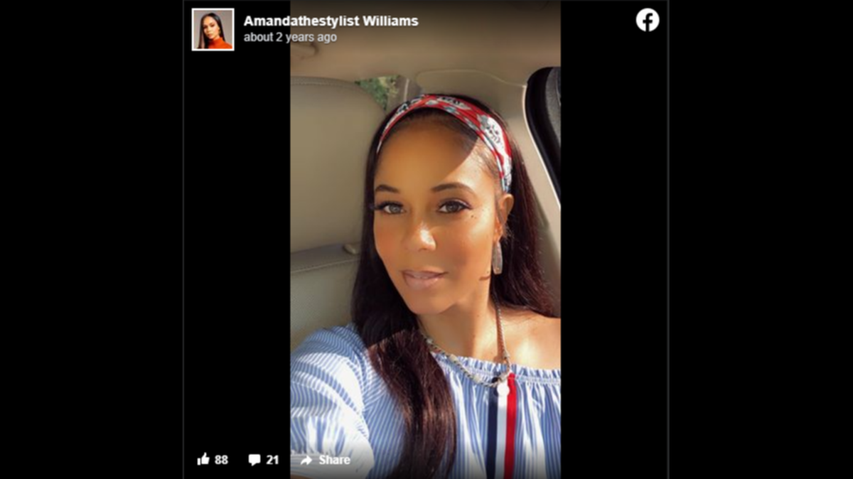 Amanda Williams, 46, was found on Oct. 9 with several gunshot wounds in a home in Warrensville Heights, Ohio, after police were called for a domestic disturbance.