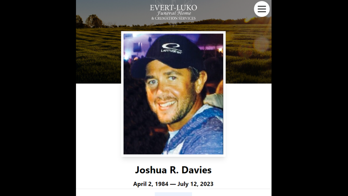 Josh Davies died from injuries after an altercation in June 2023. One man has been sentenced in connection to his death.