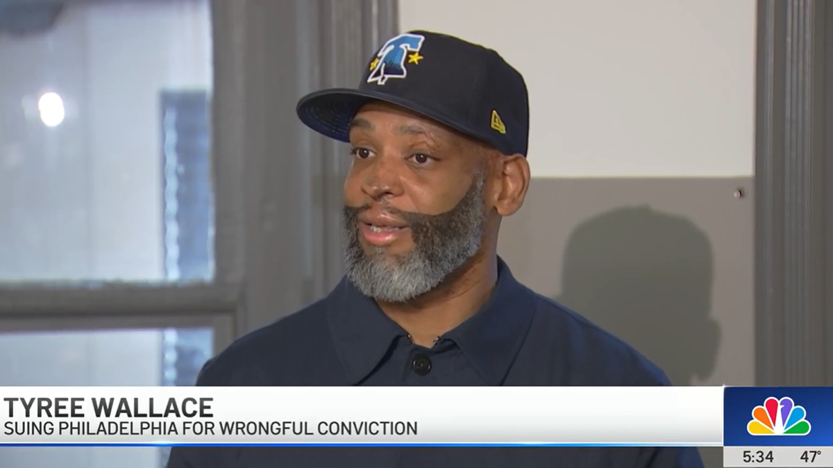 Tyree Wallace is suing the city of Philadelphia after spending 26 years in prison for a crime he says he didn’t commit.