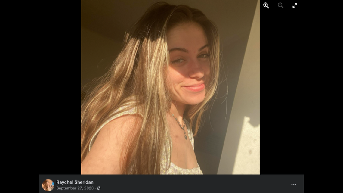 Raychel Sheridan, 24, was reported missing July 2, deputies say.