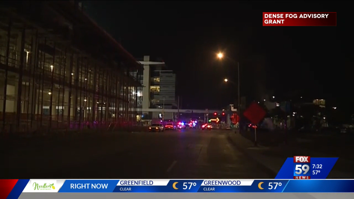 Officials are investigating after an industrial accident at a hospital construction site left one man dead, news outlets reported.