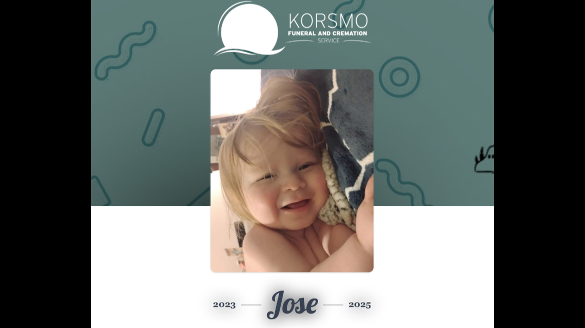 Jose Zamora was 20 months old when he died from complications of blunt force trauma, officials said. His mother is charged with second-degree murder.