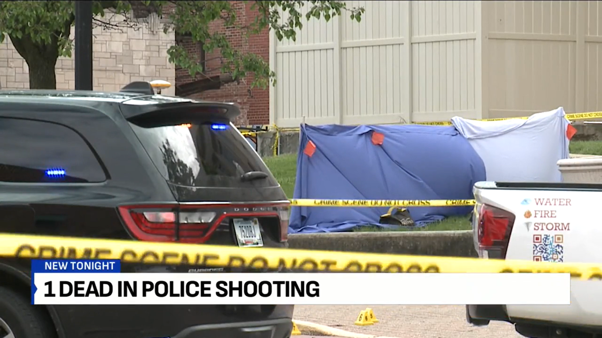 An Indiana man was shot and killed by deputies after he opened fire on a group of inmates and deputies walking into a courthouse, police say.