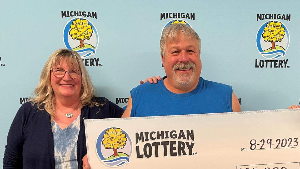 Greg Osantowski won $105,000 playing the Michigan Lottery’s Fantasy 5 game.