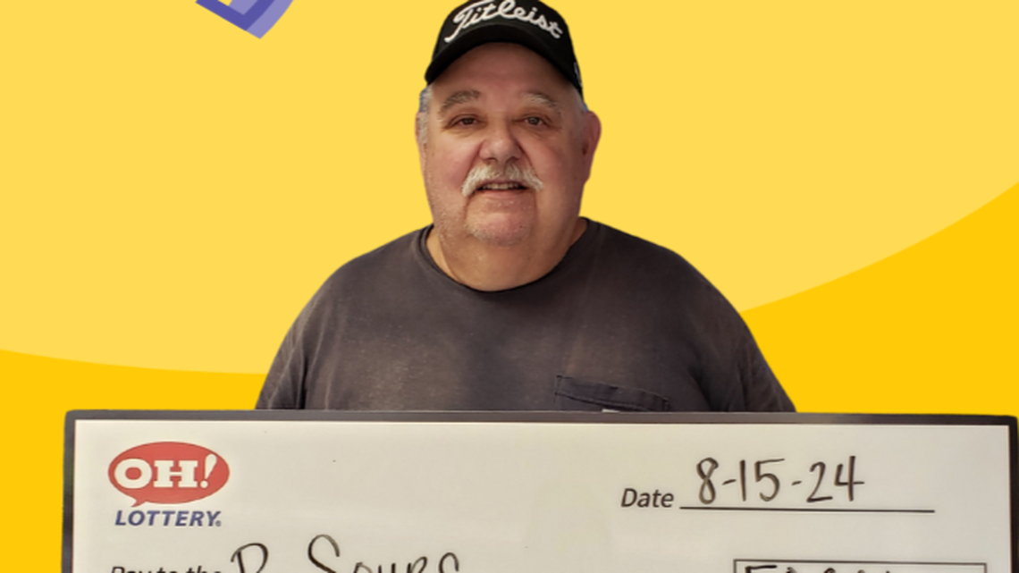 Ohio man can’t believe huge lottery win.