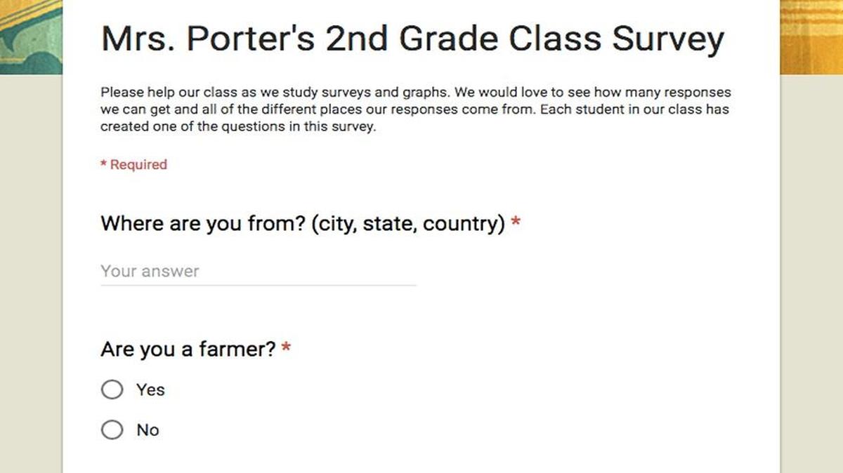 This is the survey, created by Indiana second-graders, that seemingly everyone on Facebook has taken this week.