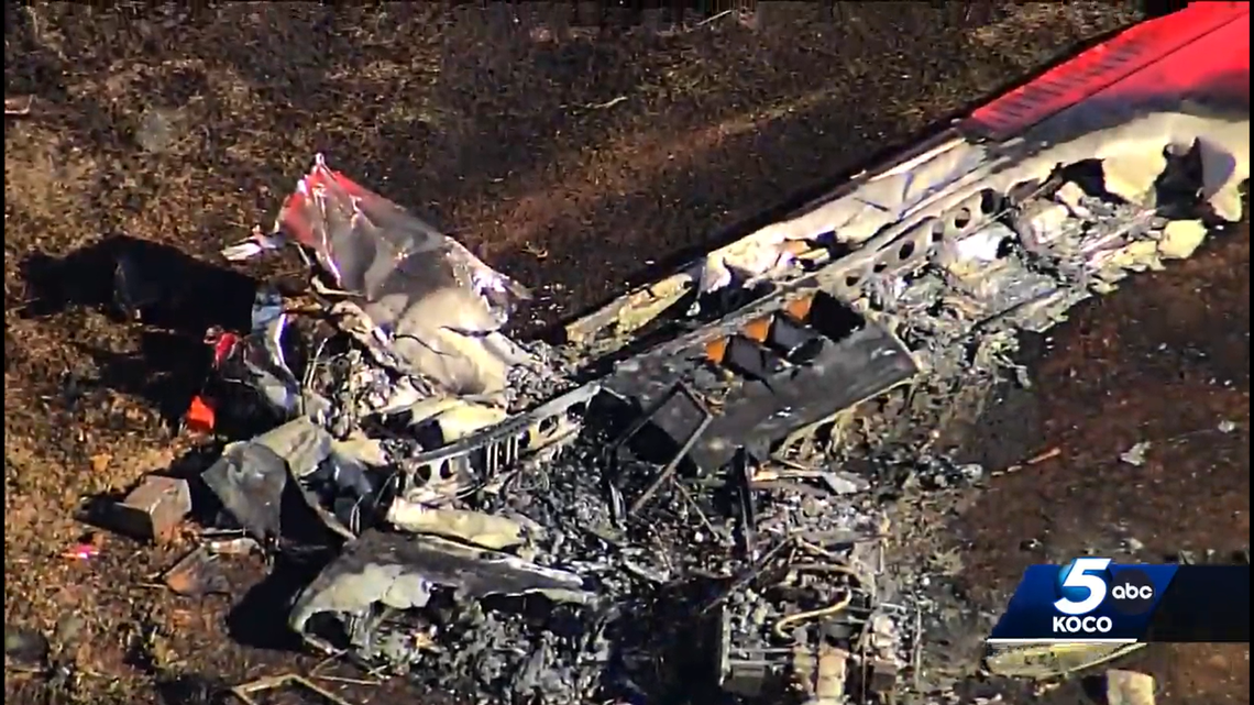 An airplane crashed in Oklahoma, killing two people, according to officials.