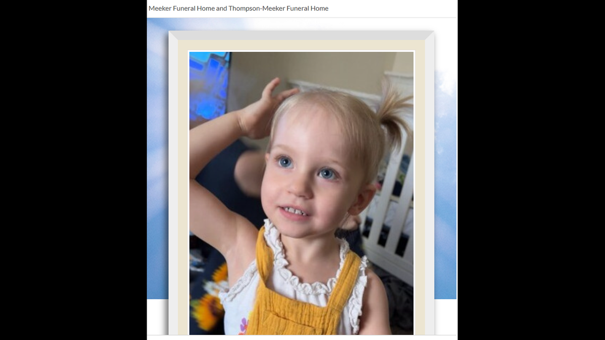 A 2-year-old girl in Ohio died from suffocation, officials say. Now her mom and her mom’s boyfriend are charged with murder.