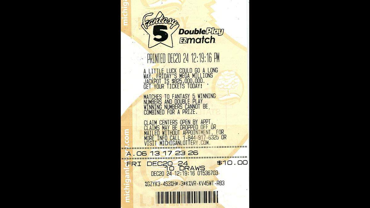 The Warren woman won big playing the “Fantasy 5” draw game, Michigan lottery officials said.