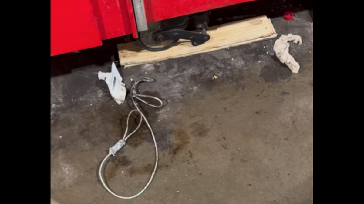 Amin Mitchell, a diesel mechanic at Missouri Central Bus Company, alleges he found a noose outside his locker.