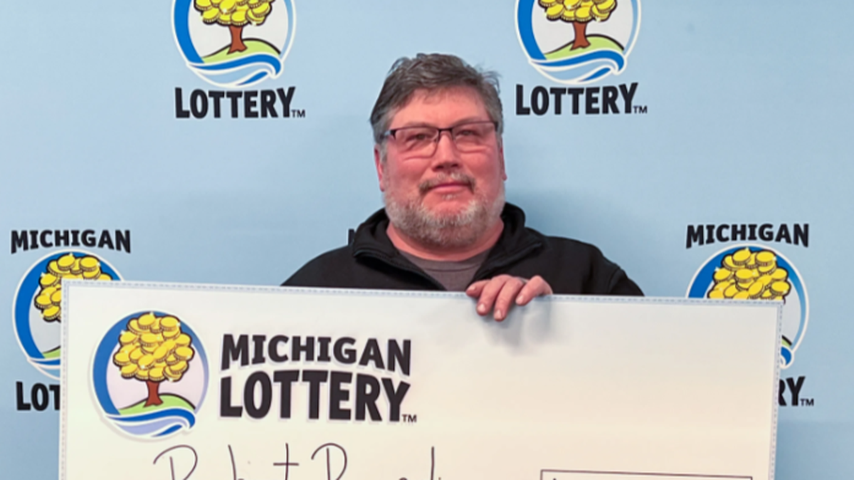 A Michigan man won a huge prize after playing the Powerball every week for 10 years.