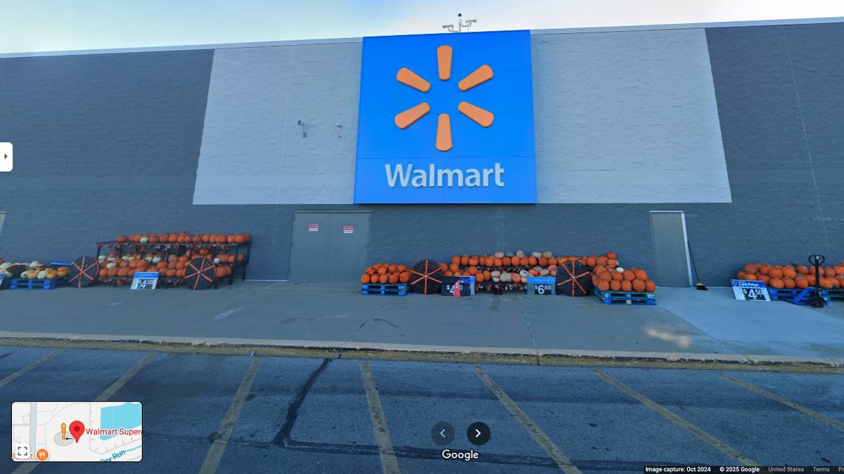 A Walmart worker was attacked by a group of people in an Indianapolis store.