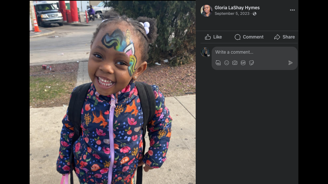 Zekani Hymes, 4, was struck and killed by a hit-and-run driver, cops say.