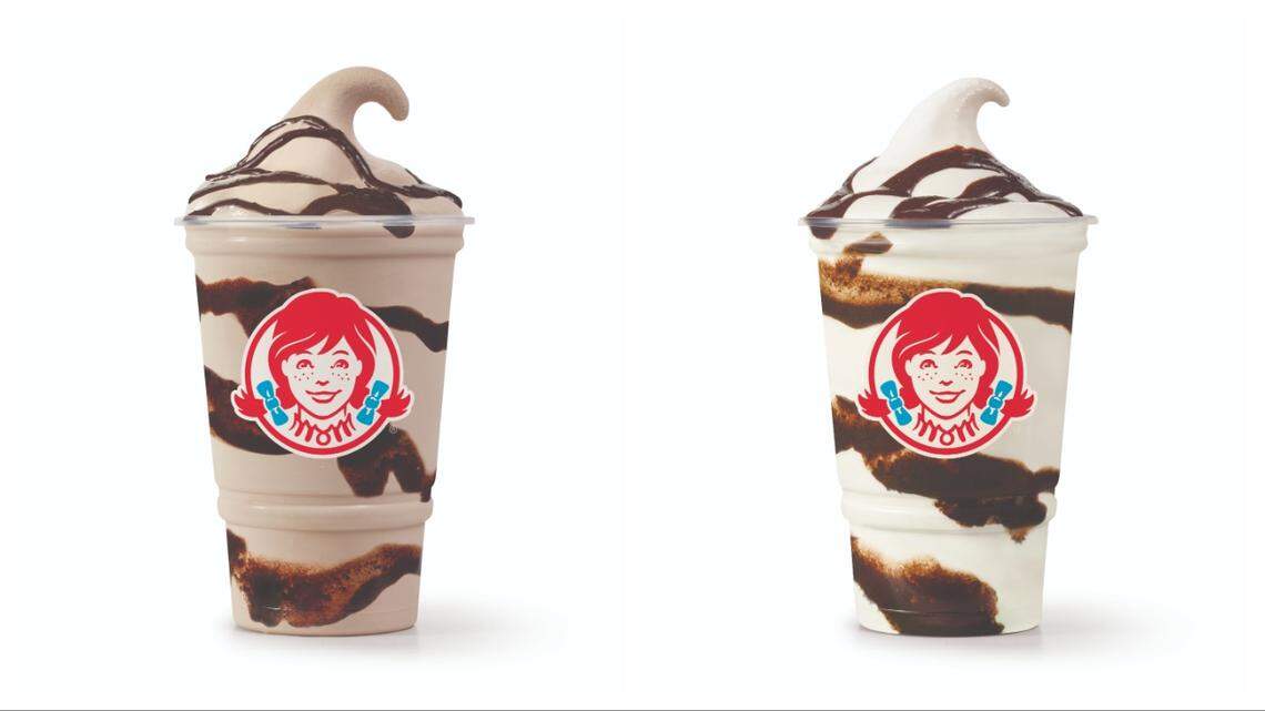 The Thin Mint-inspired swirl can be added to a classic chocolate or vanilla Frosty, Wendy’s said.