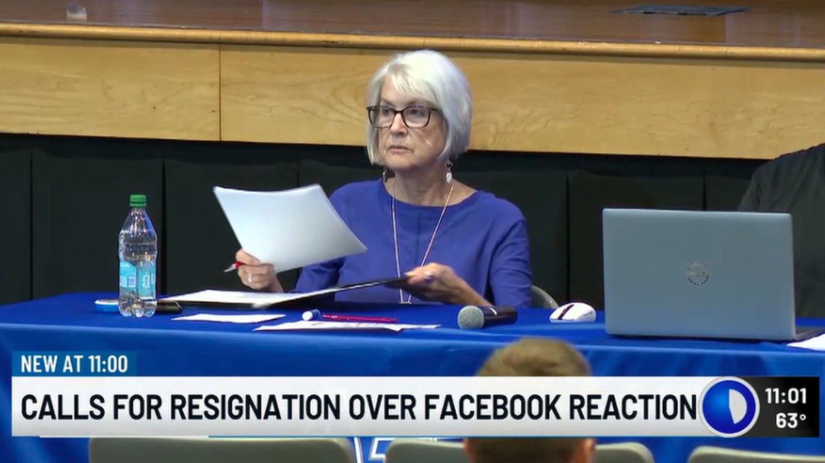 Shellie McKnight will not face immediate disciplinary action after using a laughing emoji on a social media post about Charlie Kirk’s assassination.