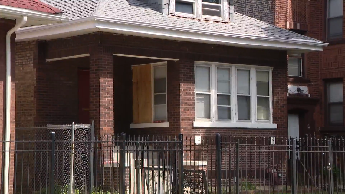 Two Chicago firefighters were lured into a home and attacked by a man with a knife, police say.