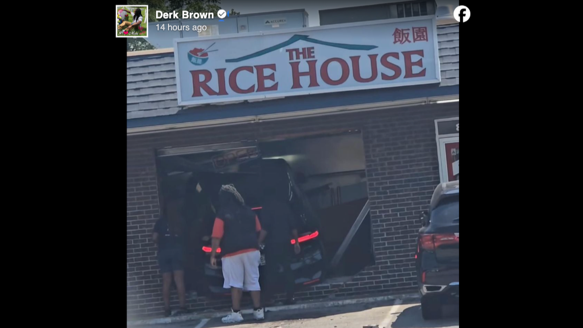 Customer dies when SUV crashes into restaurant, cops say. ‘Sounded like an explosion’
