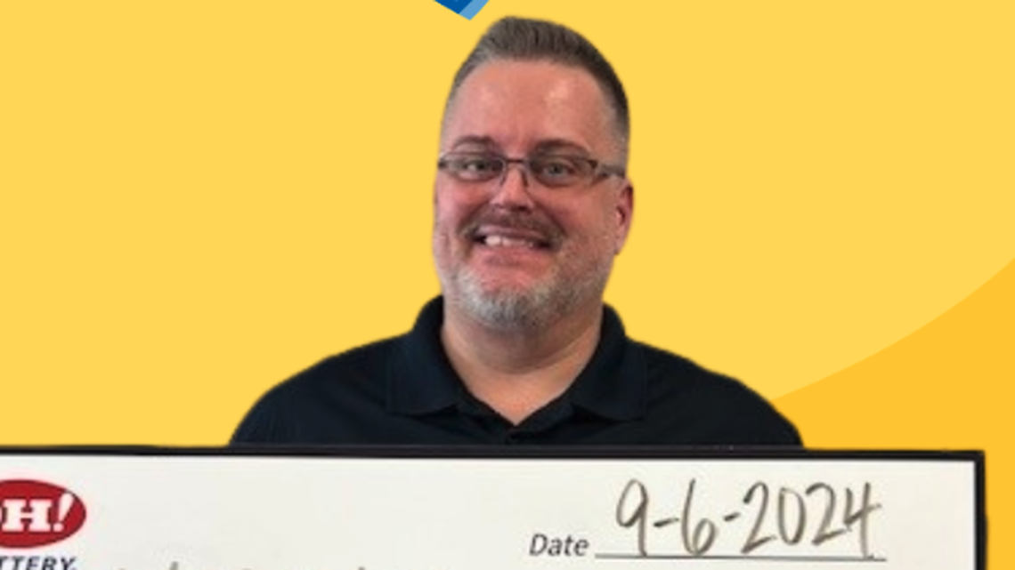 An Ohio man “followed his gut” when he returned to a convenience store, where he bought a lottery ticket that won him $1 million.
