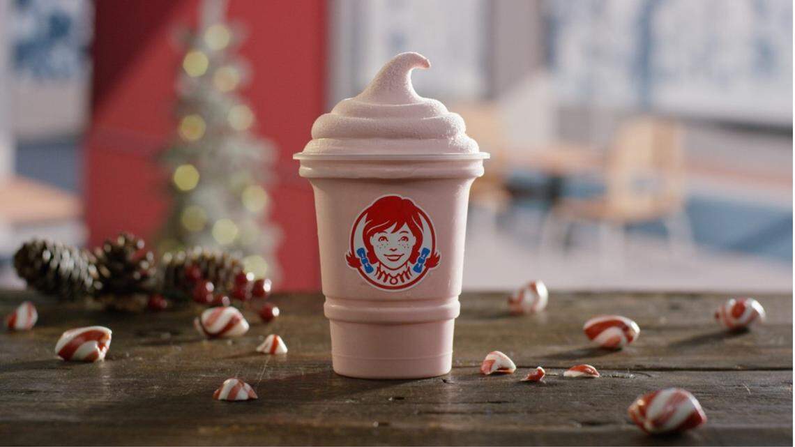 Fans of Wendy’s Frosty treats can order the seasonal peppermint Frosty for a limited time at restaurants nationwide.