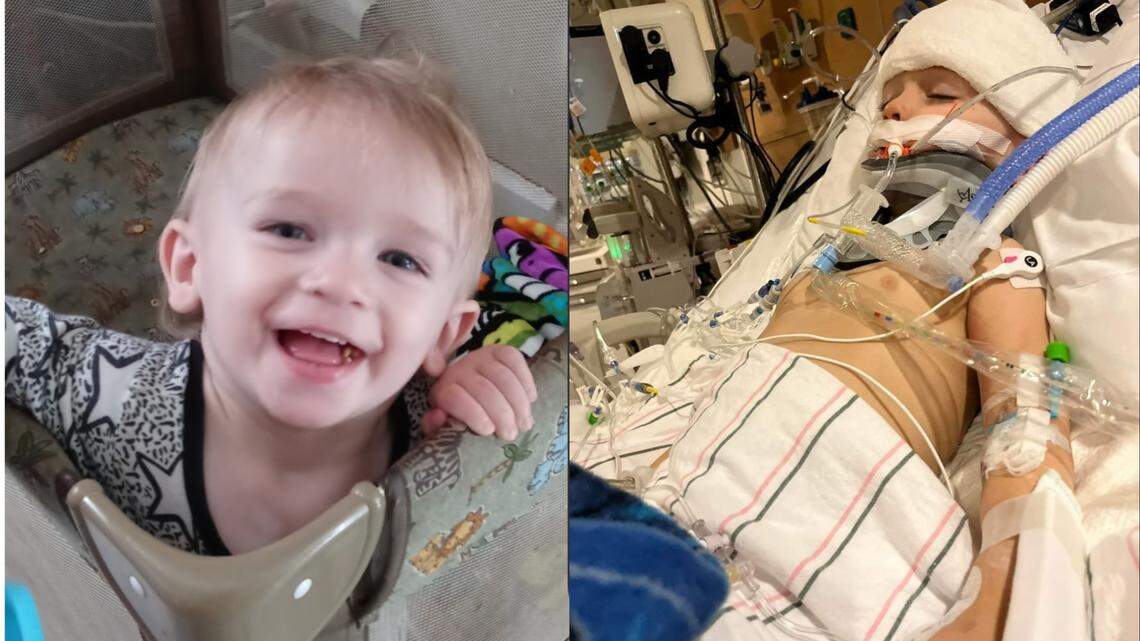 A 3-year-old Indiana boy is fighting for his life after he was severely beaten, news outlets and family reported.