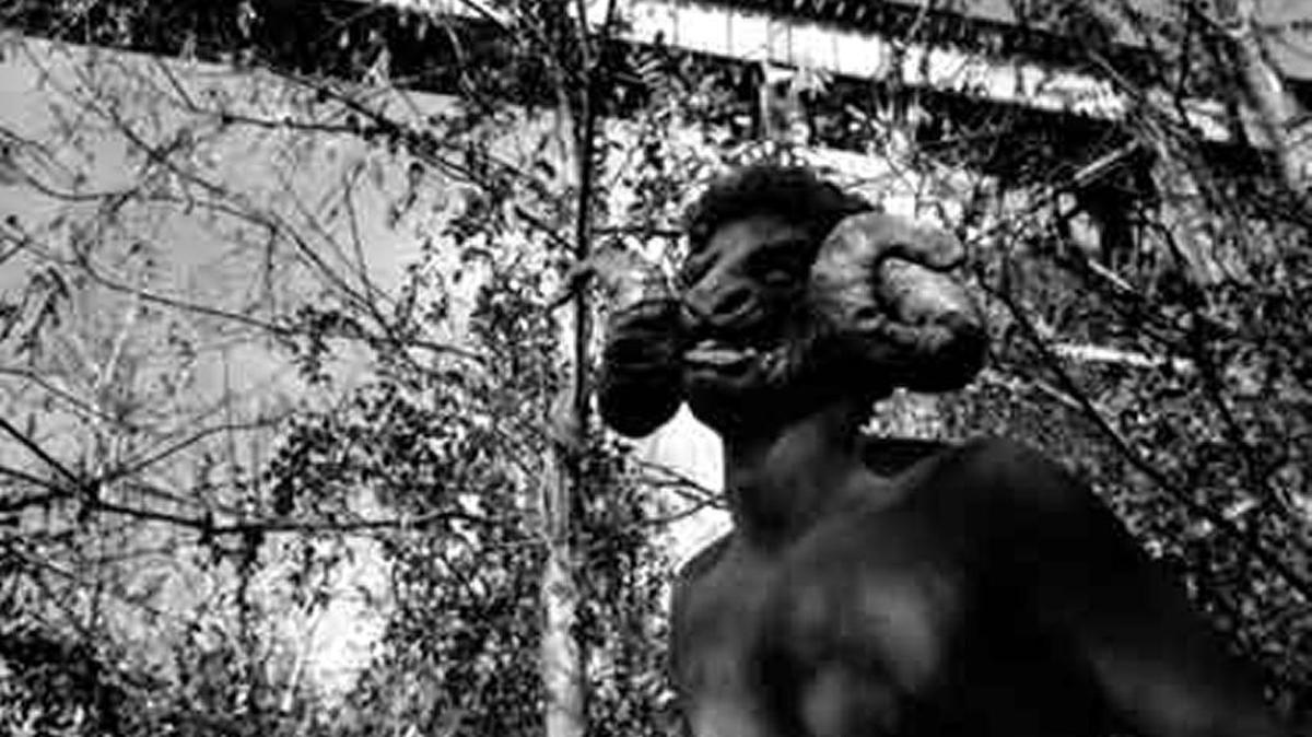 Legend has it that the Pope Lick Monster terrorizes anyone who dares enter his lair below the railroad trestle in Kentucky.